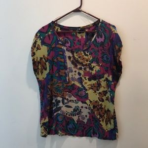 Forever 21 multicolor shirt